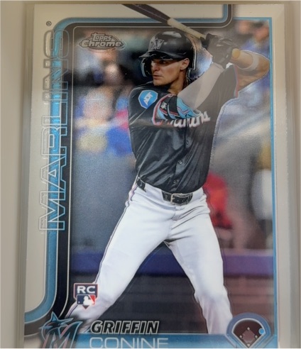 2025 Topps Chrome #86 Griffin Conine — front