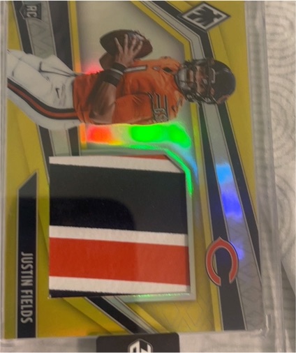 2023 Panini Rookies & Stars Man in Motion #MM-11 Justin Fields — front