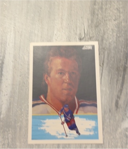 1991-92 Score American #343 Brian Leetch — front