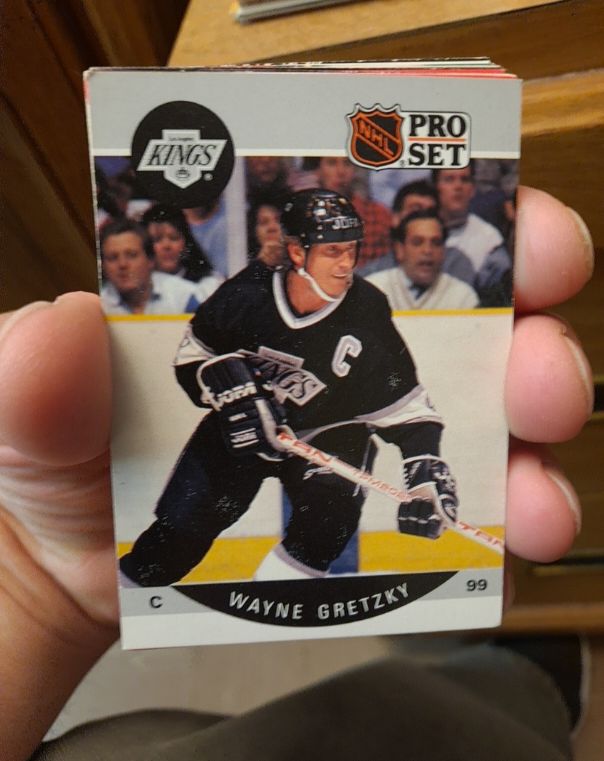 1990-91 Pro Set #118 Wayne Gretzky — front