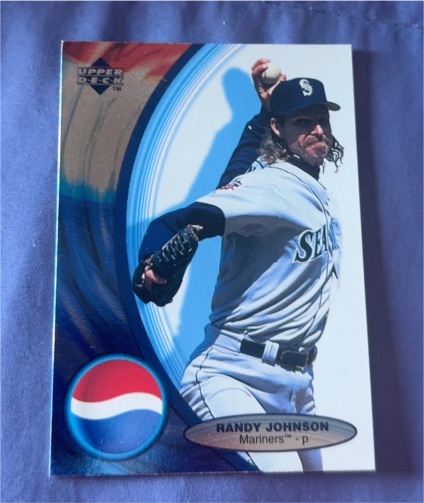 1998 Upper Deck Pepsi #PM13 Randy Johnson — front
