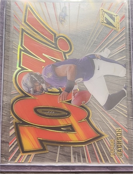 2023 Panini Zenith Zoom! Lamar Jackson — front