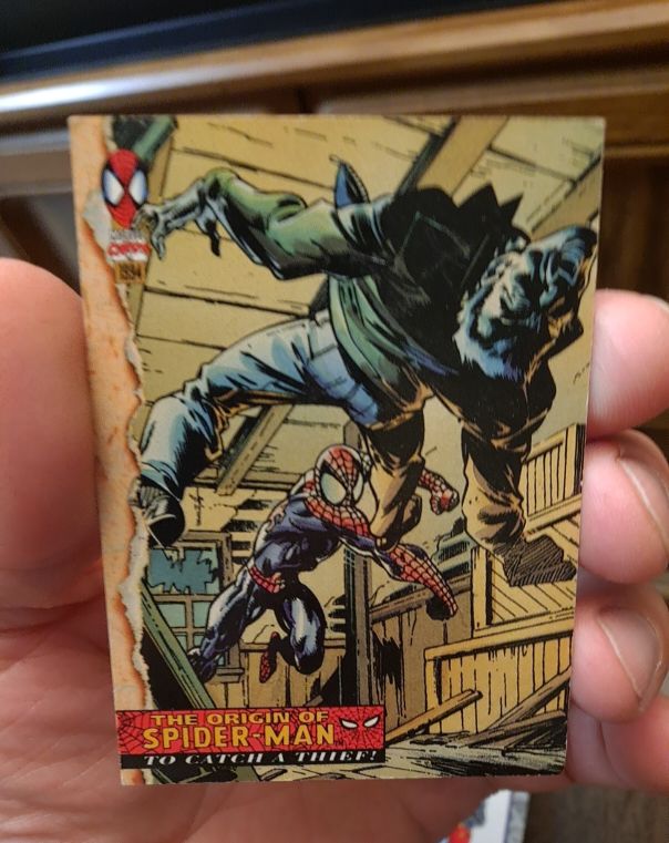 1994 Fleer The Amazing Spider-Man #131 To Catch a Thief! — front