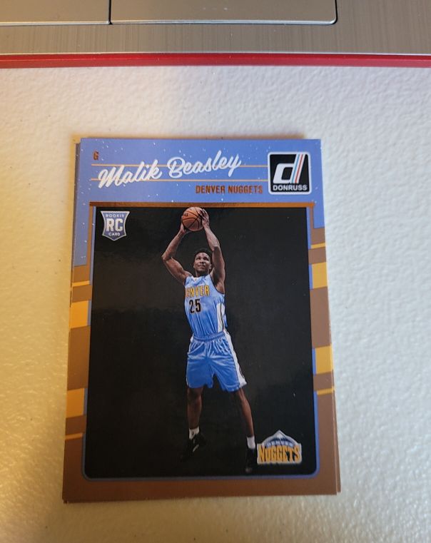 2016-17 Donruss #166 Malik Beasley — front