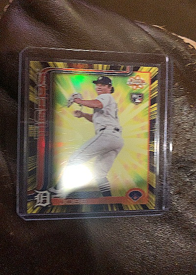 2025 Topps Chrome #RR-11 Jackson Jobe Radiating Rookies — front