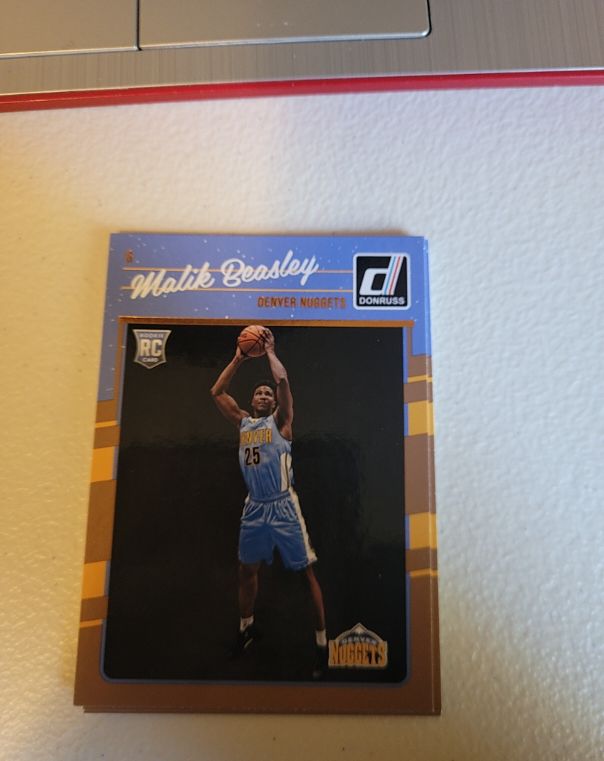 2016-17 Donruss #166 Malik Beasley — front
