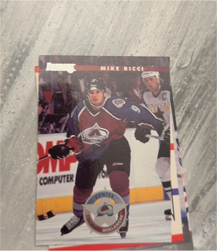 1996-97 Donruss #177 Mike Ricci — front