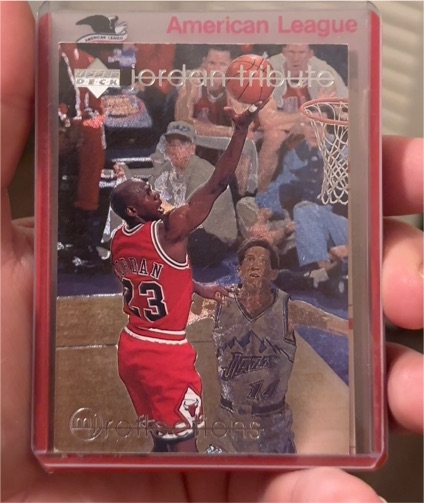 1997 Upper Deck Jordan Tribute Reflections #MJ83 Michael Jordan — front