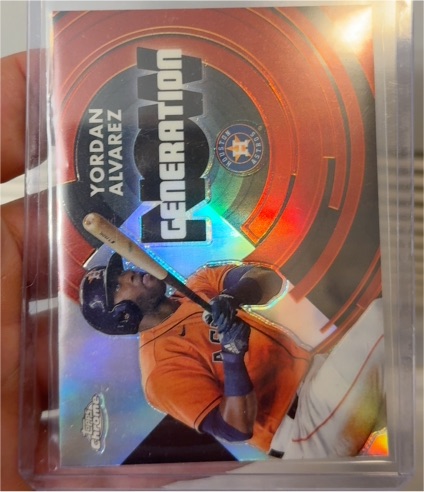 2022 Topps #GN-15 Yordan Alvarez Generation Now — front