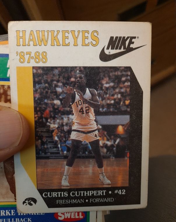 1987-88 Nike #42 Curtis Cuthpert — front