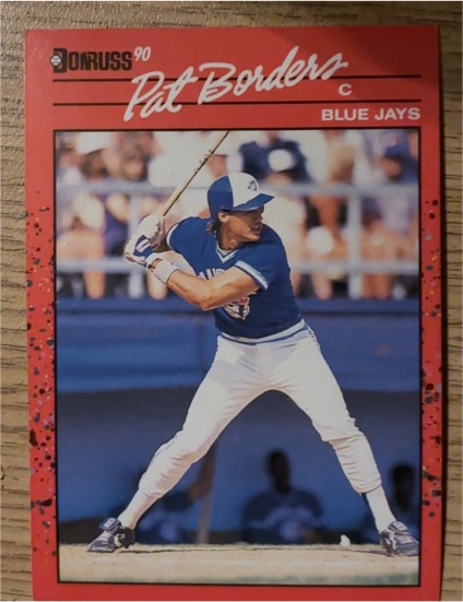 1990 Donruss #560 Pat Borders — front