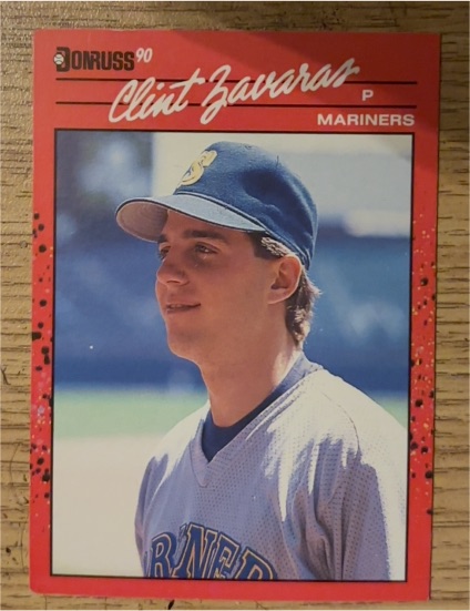 1990 Donruss #662 Clint Zavaras — front