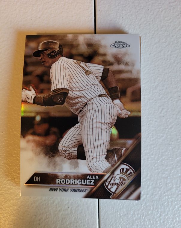 2016 Topps Chrome #146 Alex Rodriguez — front