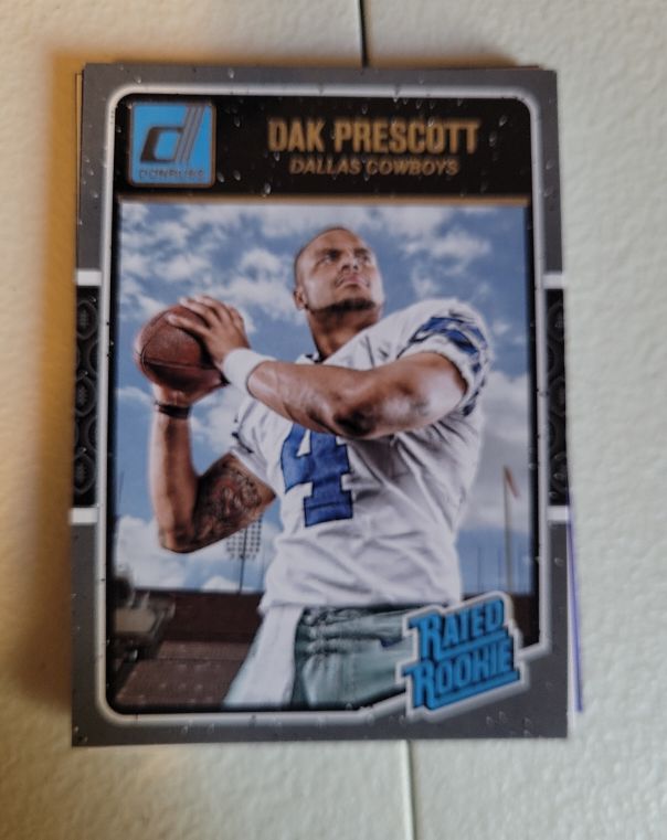 2016 Donruss #362 Dak Prescott Rated Rookie — front