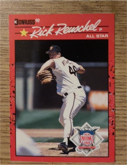 1990 Donruss #663 Rick Reuschel — front