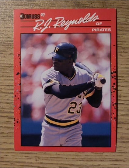 1990 Donruss #447 R.J. Reynolds — front