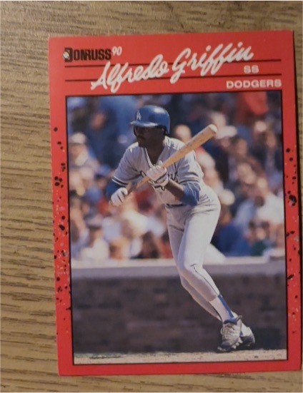 1990 Donruss #195 Alfredo Griffin — front