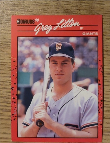 1990 Donruss #230 Greg Litton — front