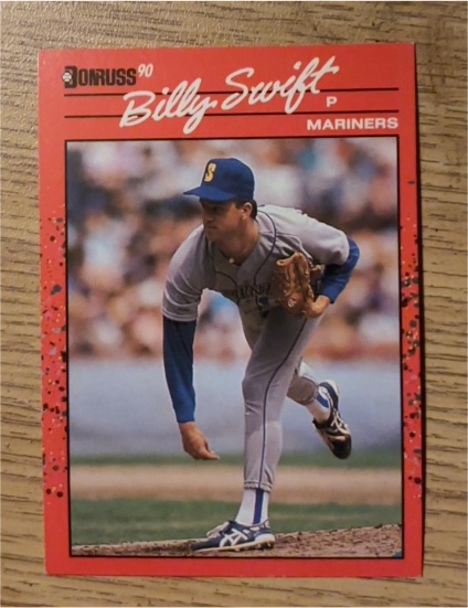 1990 Donruss #566 Billy Swift — front
