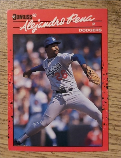 1990 Donruss #664 Alejandro Pena — front