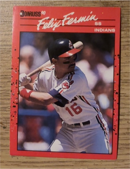 1990 Donruss #191 Felix Fermin — front