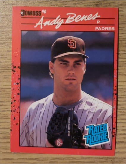 1990 Donruss #41 Andy Benes — front