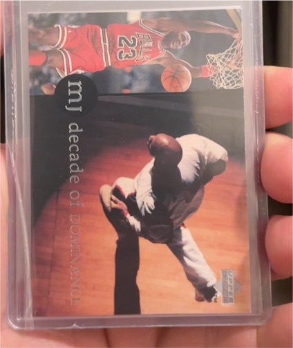 1994 Upper Deck Decade of Dominance #J1 Michael Jordan — front