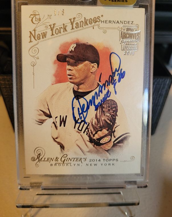 2014 Topps Allen & Ginter's #1/8 Mariano Rivera — front