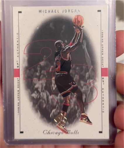 1998-99 Upper Deck SP Authentic #10 Michael Jordan — front