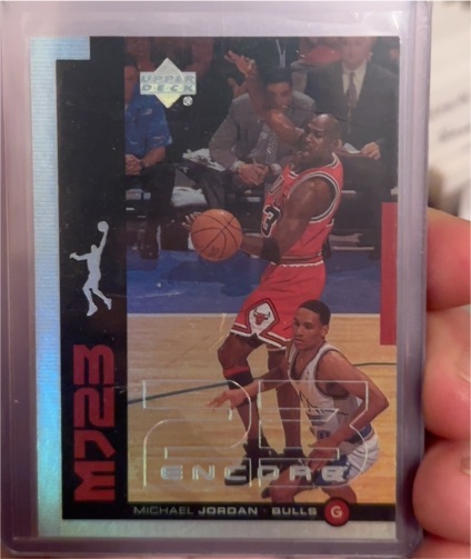 1998-99 Upper Deck Encore MJ23 #M16 Michael Jordan — front