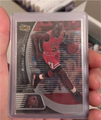 1998-99 Upper Deck Ionix #1 Michael Jordan — front
