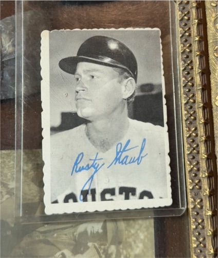 1969 Topps Deckle Edge #22 Rusty Staub — front