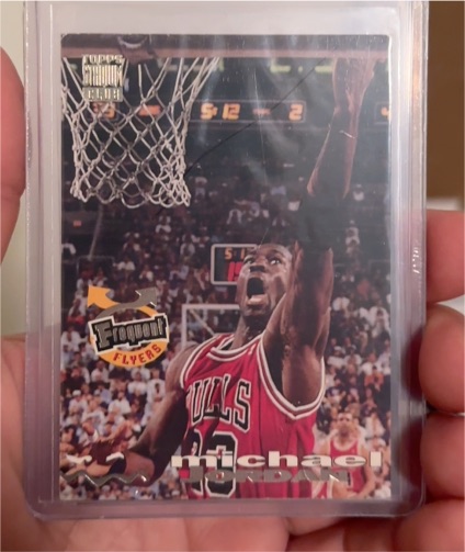 1993-94 Topps Stadium Club Frequent Flyers #181 Michael Jordan — front