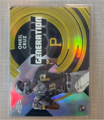 2022 Topps Chrome Update #GNC-13 Oneil Cruz Generation Now — front