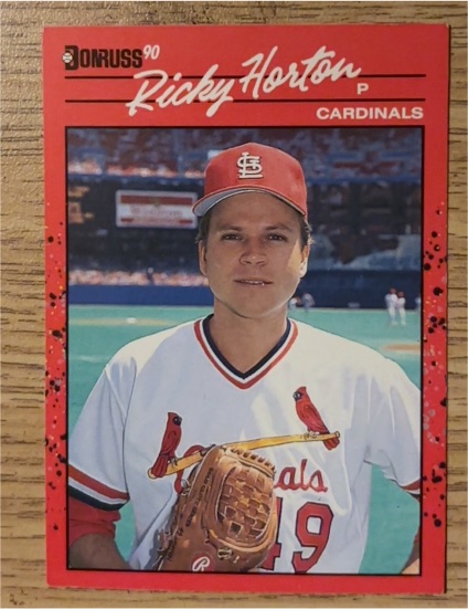 1990 Donruss #666 Ricky Horton — front