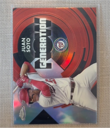 2022 Topps Generation Now #GN-3 Juan Soto — front