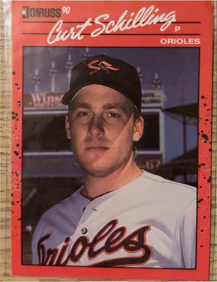 1990 Donruss #667 Curt Schilling — front
