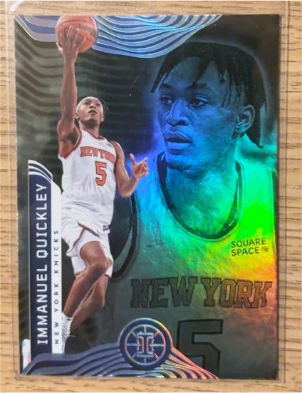 2021-22 Panini Illusions #12 Immanuel Quickley — front