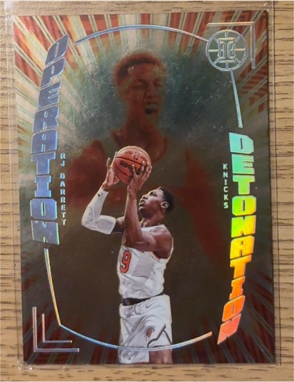 2021-22 Panini Illusions #35 RJ Barrett Operation Detonation — front