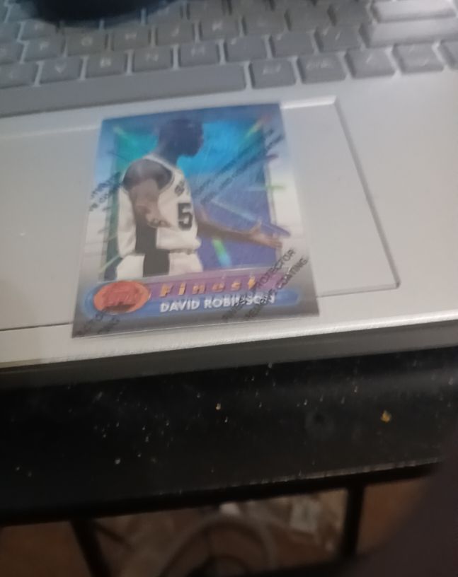 1994-95 Topps Finest #180 David Robinson — front