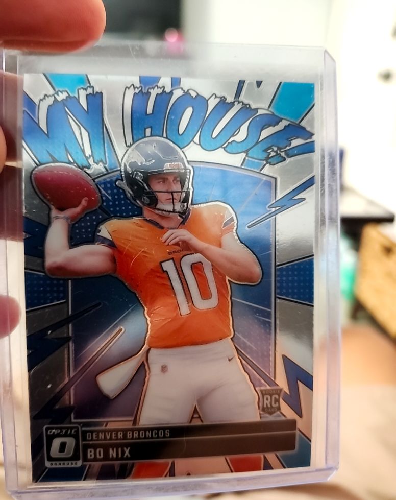 2024 Panini Donruss Optic #10 Bo Nix My House! — front