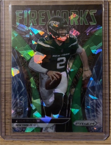 2021 Panini Prizm #F-22 Zach Wilson — front