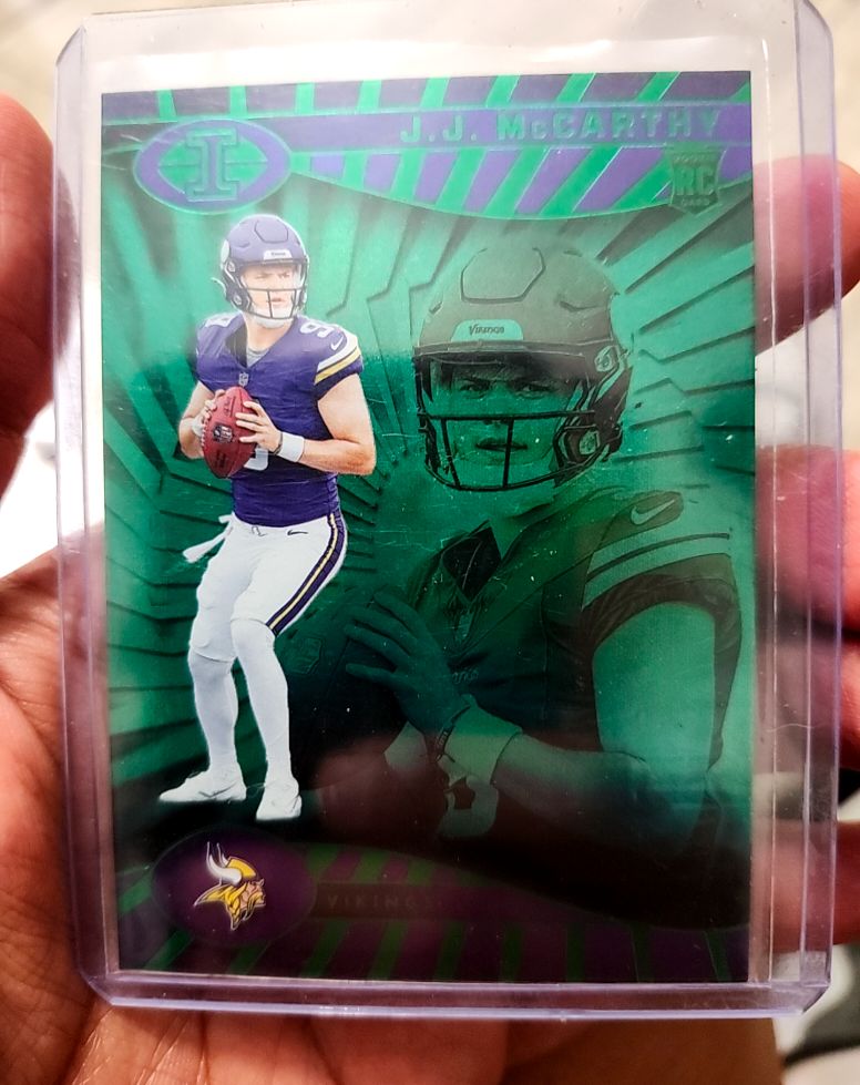 2024 Panini Illusions #100 J.J. McCarthy — front