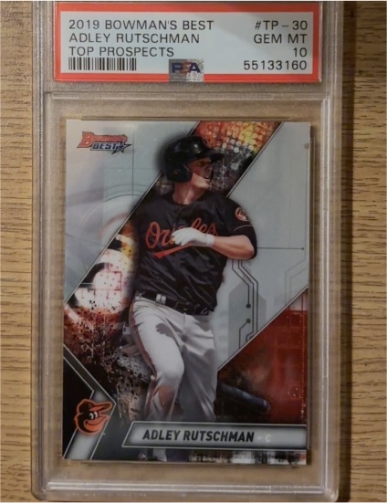 2019 Bowman's Best #TP-30 Adley Rutschman — front