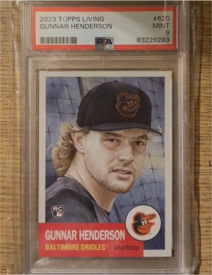 2023 Topps Living Set #620 Gunnar Henderson — front