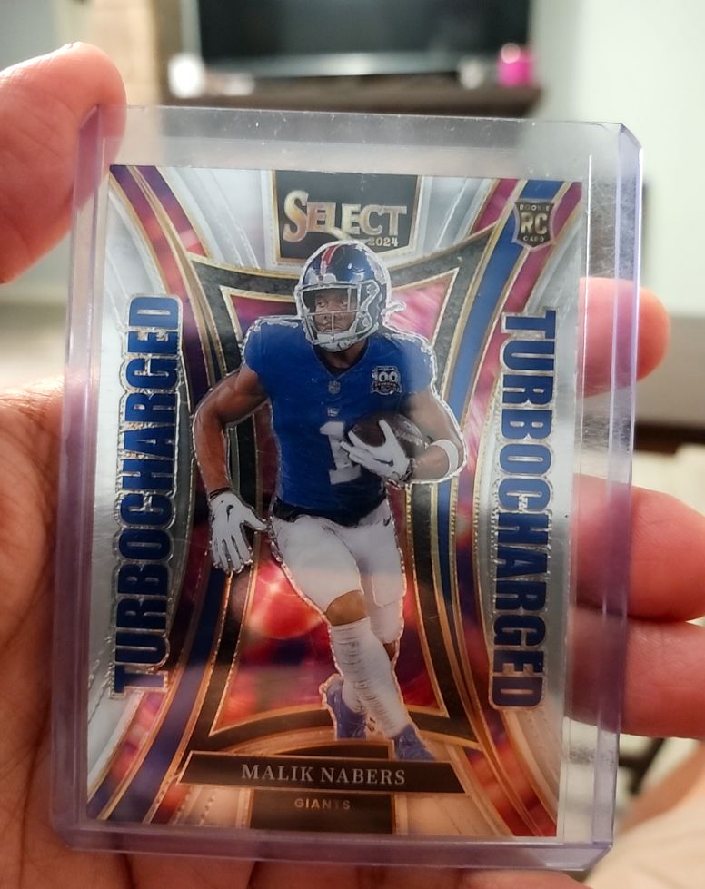 2024 Panini Select Turbocharged #15 Malik Nabers — front