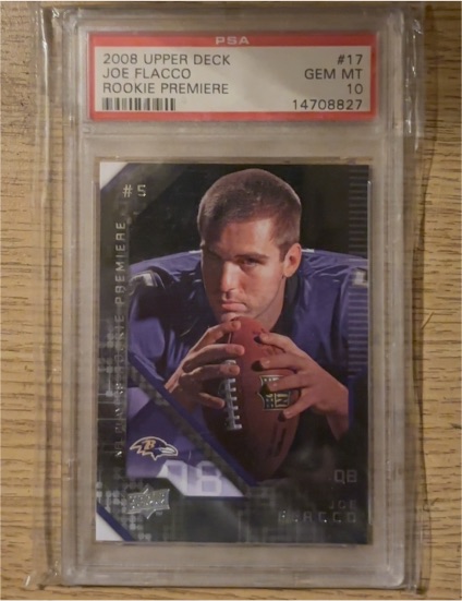 2008 Upper Deck Rookie Premiere #17 Joe Flacco — front