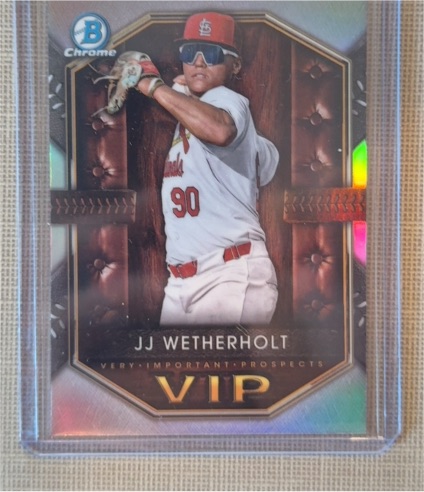 2025 Bowman Chrome #VIP-18 JJ Wetherholt — front