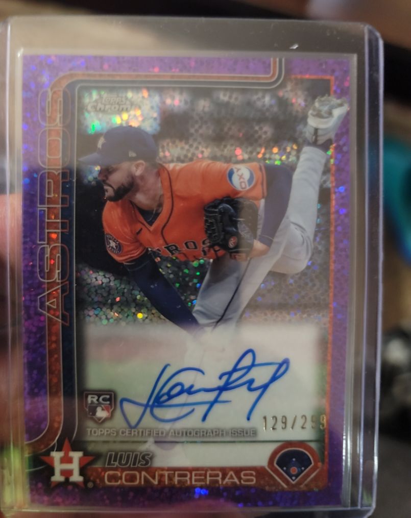 2025 Topps Chrome #RA-LC Luis Contreras — front