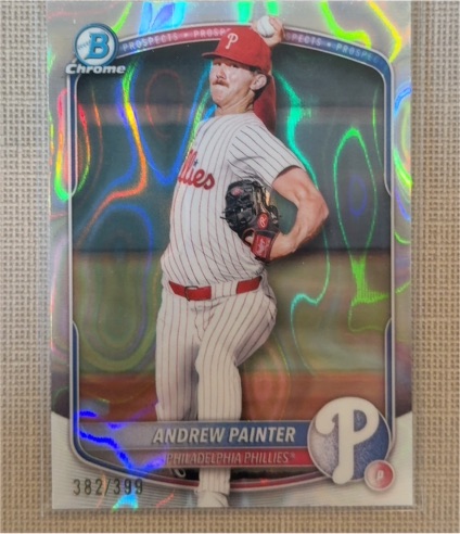 2025 Bowman Chrome Prospects #BCP-116 Andrew Painter — front